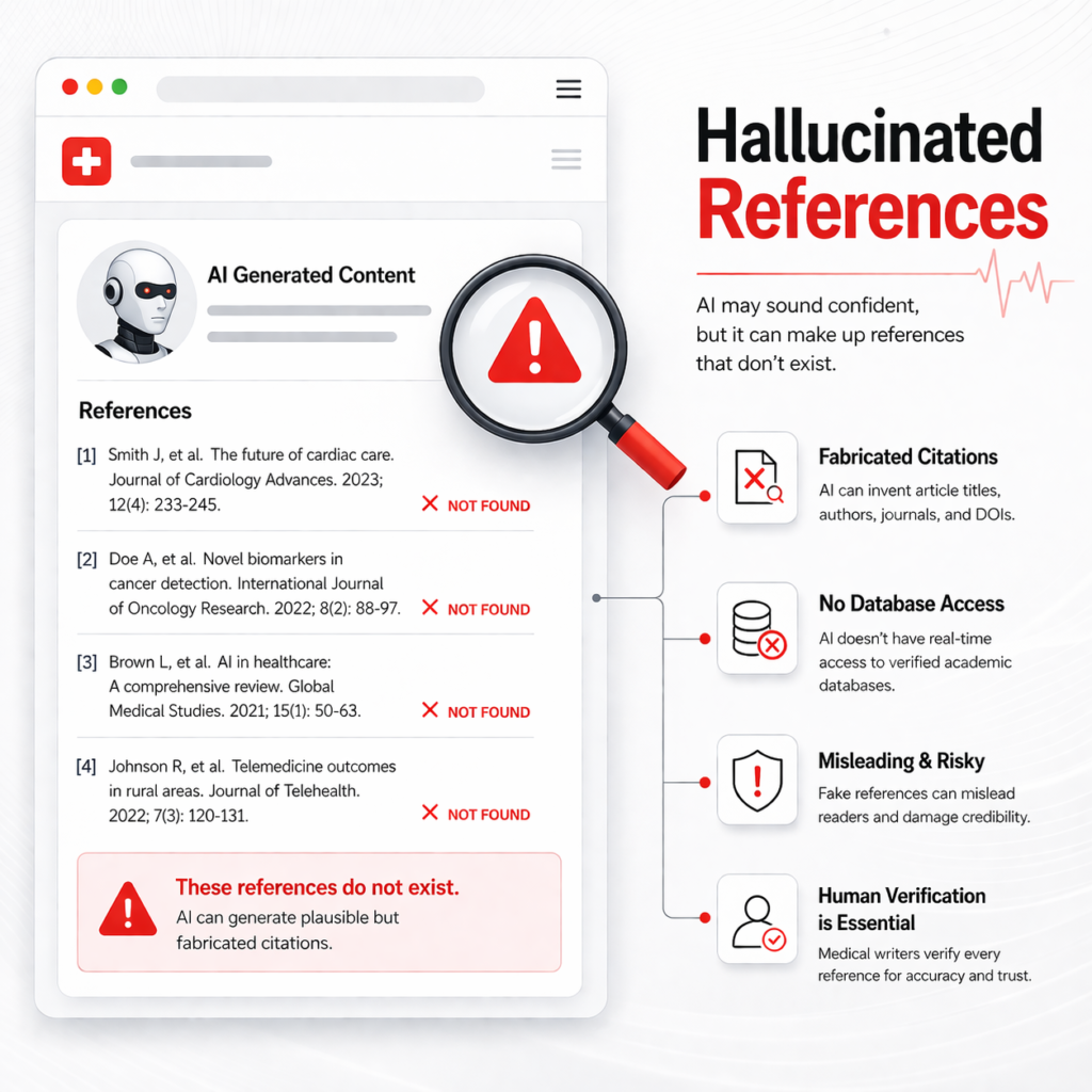 Limitations of AI - Hallucinated references